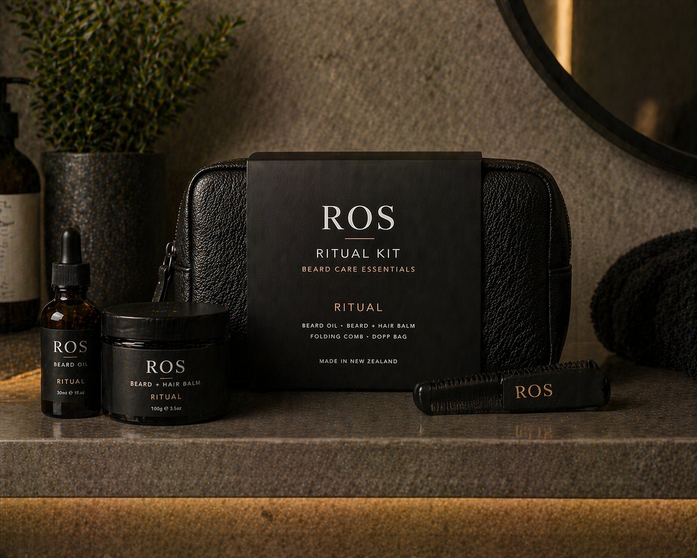 ROS Ritual Kit — Beard Care Essentials